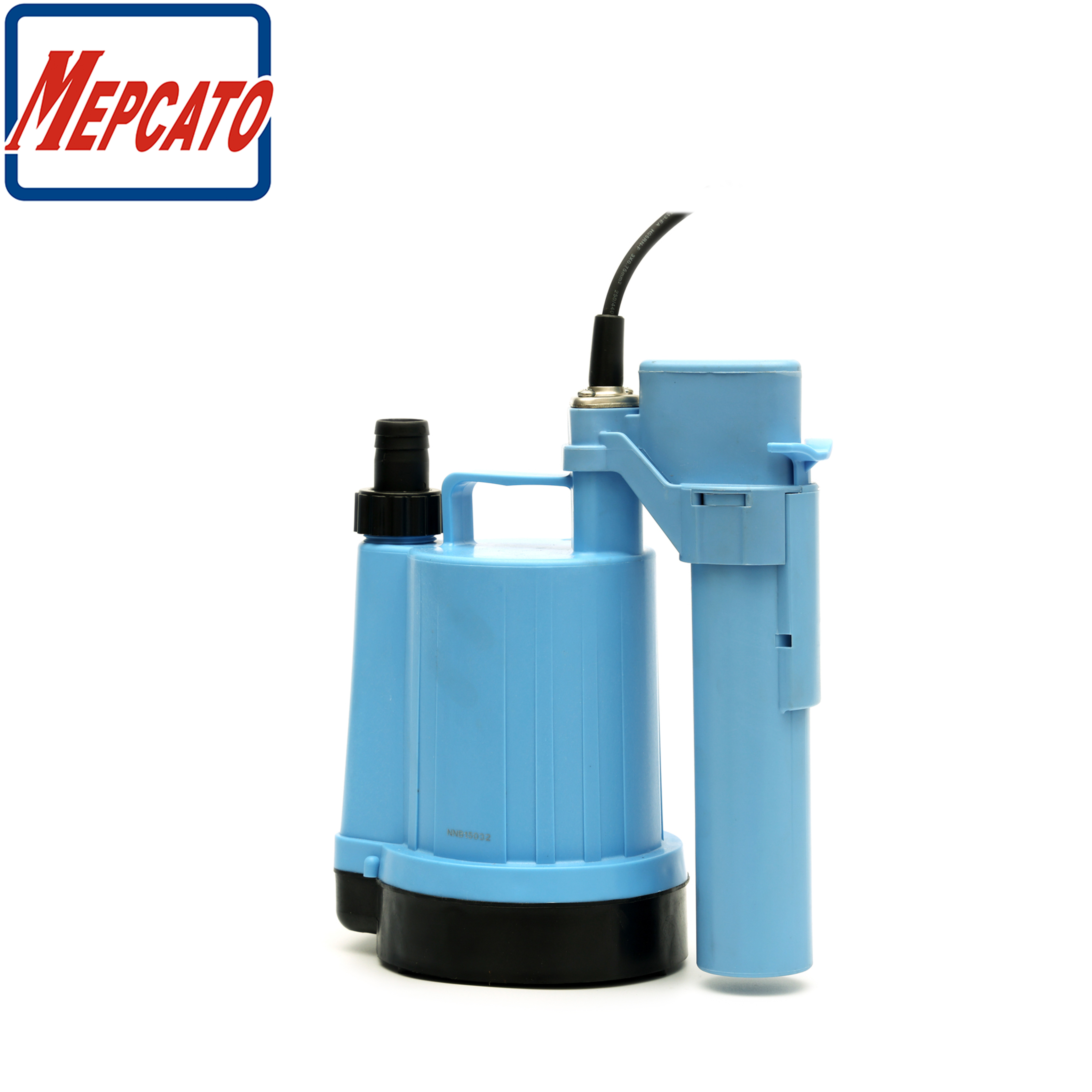 M-100 Bomba de achique eléctrica sumergible de plástico para drenaje de agua residual de bajo nivel de 2 mm para tanques de agua Sumideros Sótanos Garajes Piscinas